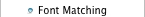 Font Matching