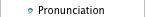 Pronunciation